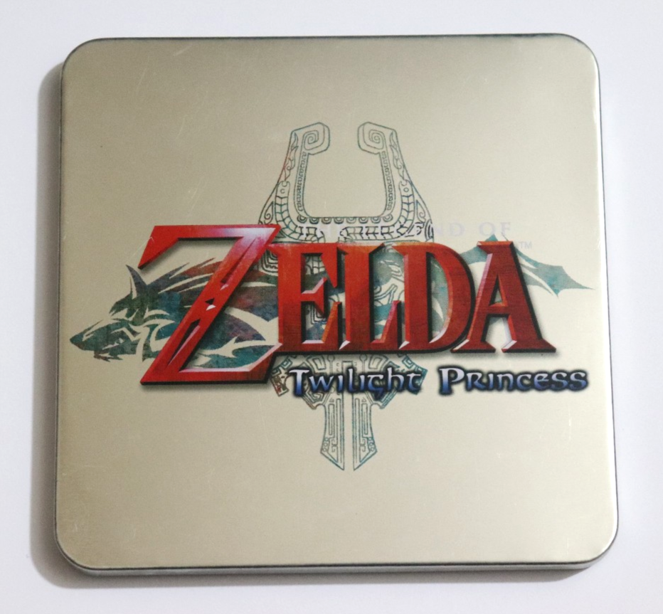 The Legend of Zelda Twilight Princess Steelbook Rare GameCube CD