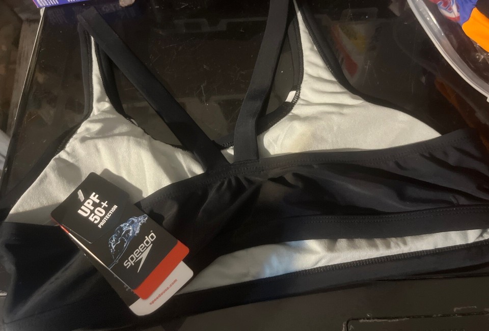 Speedo Women’s Athletic Bikini Swim Top Size Large NWT eBay