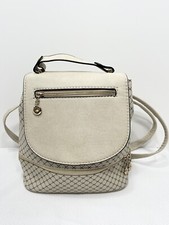 Stone Mountain Made With Love Cream Convertible Backpack Adjustable Shoulder Bag