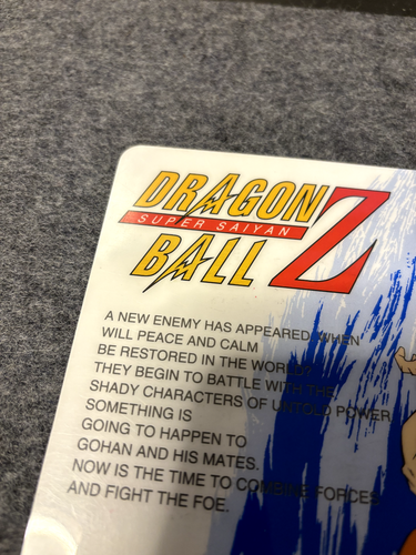 1990s Vintage Dragon Ball Z Plastic Pencil Board Pad Shitajiki - Picture 4 of 13