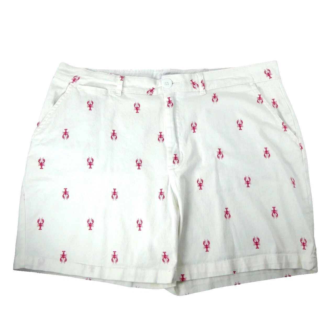 Pantalones cortos de algodón blanco Caribbean Joe para Mujeres