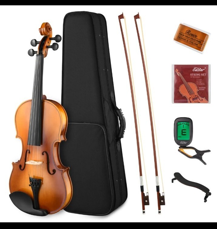 🎻 Eastar 4/4 Full Size Acoustic Violin Student Fiddle With Case