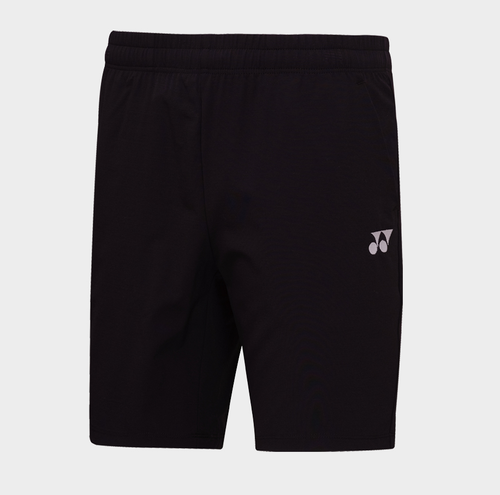 Yonex 25S/S Unisex Woven Badminton Shorts Sports Training Pants Black 251PH007U - Afbeelding 1 van 5