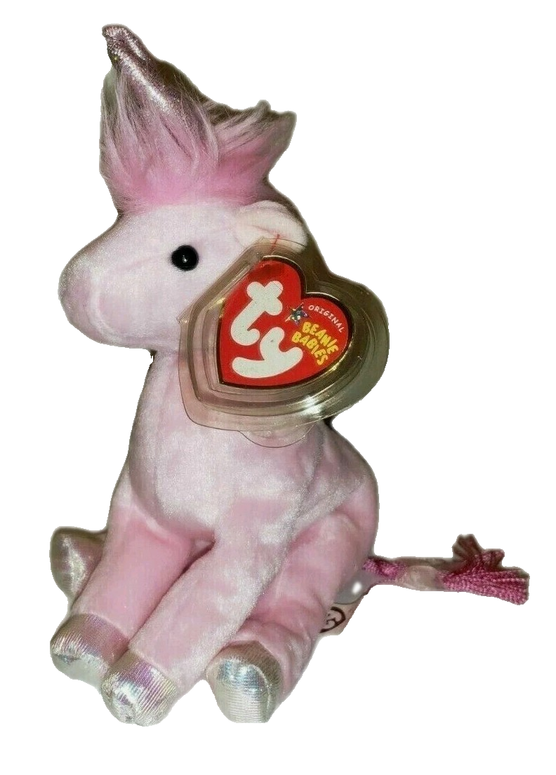 Unicorn Beanie Plush Toys TY BEANIE BOOS FANTASIA PLUSH UNICORN