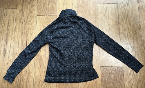 Smartwool Quilted Jacket Women’s Size M Black Long Sleeve Full Zip Hiking - Picture 2 of 5