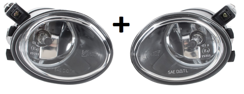 Lot De 2 Antibrouillards Avant TYC Pour Fiat Doblo II / Opel Combo D (2010-2018) - Gauche Et Droit