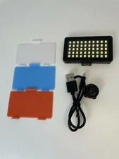 Digipower go viral 50 led video light for cameras and smartphones with shades