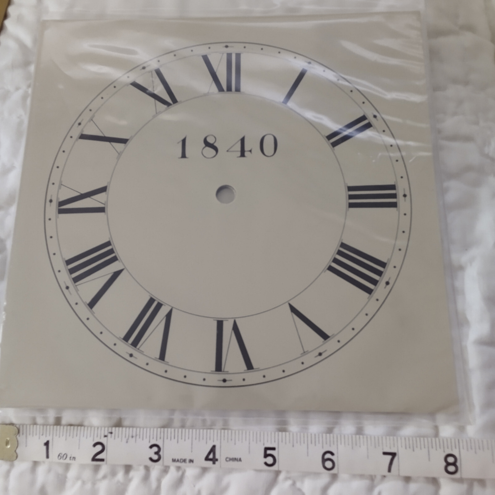 Vintage Clock Face Replacement Parts Grandfather Clock, Sketches and