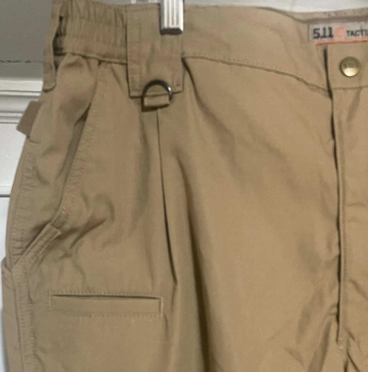 5.11 Tactical Men s Cargo Pants Beige Rip Stop 511 42X32 Brand New