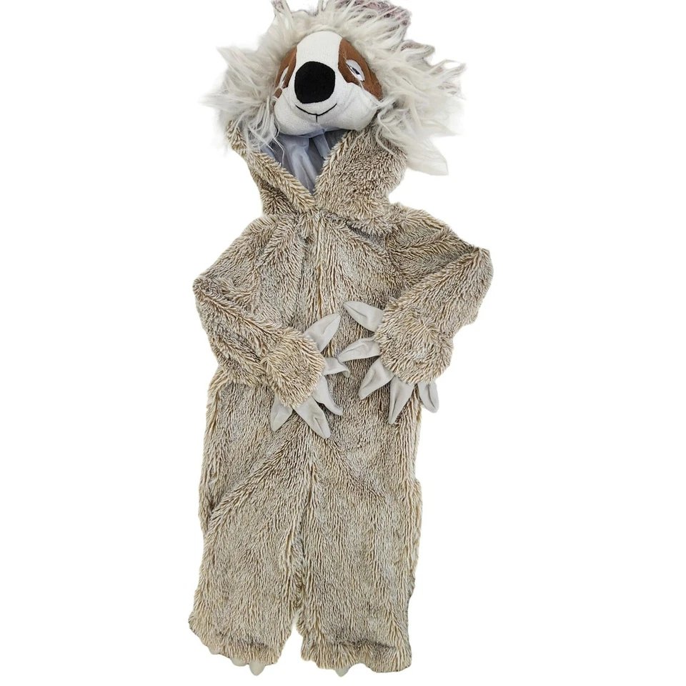 Disfraz Princesa Paraíso Lil Swift El Perezoso Peludo Gris Una Pieza Talla 6-12M Foto 2 de 4