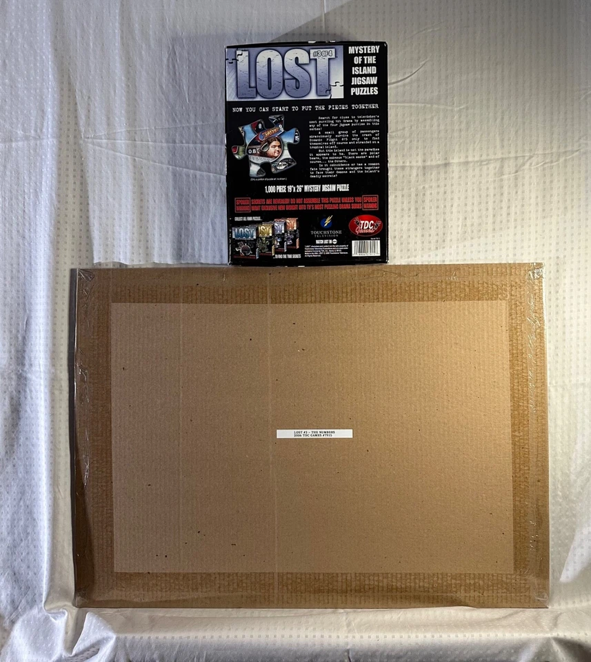 2006 JIGSAW PUZZLE COMPLETE TV Show LOST # 3 of 4 THE NUMBERS - 1000 Pc  # 7915 - Image 2 of 4