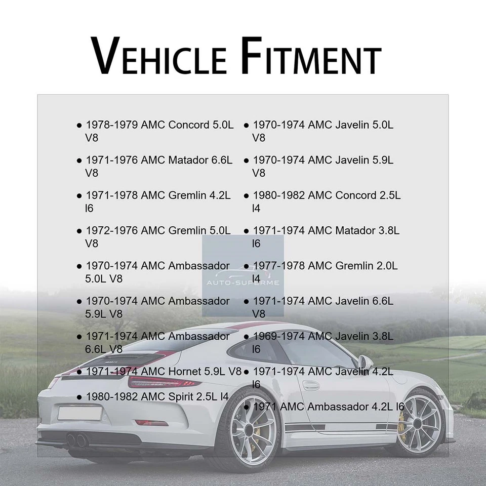 Junta de rótula de suspensión superior delantera Mevotech 2x para AMC Concord 4,2 L Foto 3 de 4