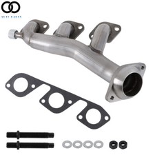 Left Side Exhaust Manifold W Gasket Kit For 1999-2004 Ford Mustang 3.8l 3.9l V6