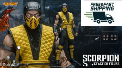 Storm Toys Mortal Kombat Scorpion Action Figure Model In