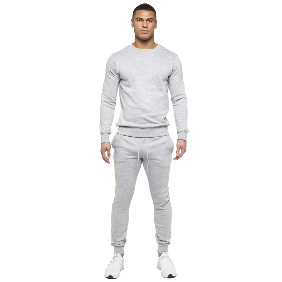 Kruze мужской флисовый костюм комплект пуловер простоя толстовка бегунов повседневный 2 изделия - Изображение 3 из 4