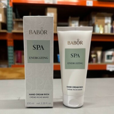 Babor SPA energizing hand cream rich 100 ml / 3.38 fl.oz-new in a box