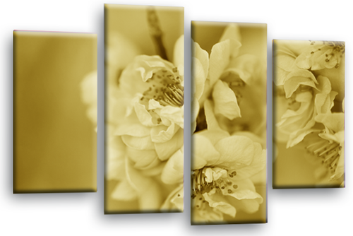 Floral Wall Art Grey Living Room Bedroom Framed Canvas Picture Ready to Hang - Picture 8 of 42