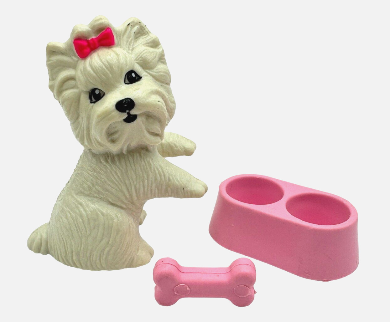 VTG Mattel Barbie White Westie Dog West Highland Terrier 1991 Skipper Pet Pal
