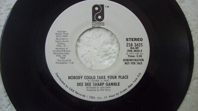 Dee Dee Sharp Gamble - Nobody Could Take Your Place - St/Mono Promo Plays NM