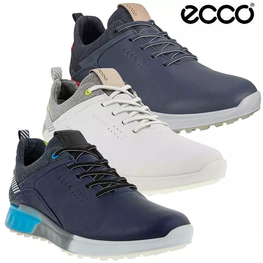 ECCO GOLF S-THREE GORE-TEX WATERPROOF STREET GOLF SHOES | eBay