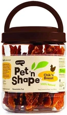 Pet 'N Shape Chik 'N Breast Jerky Dog Treats - 1 Pound