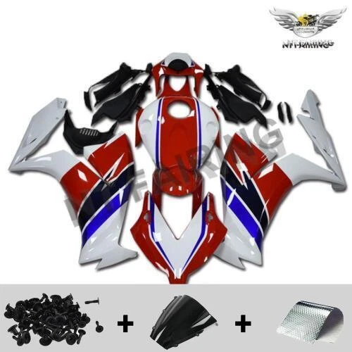 Carenado de plástico de inyección FT rojo blanco apto para Honda CBR 1000 RR 2012-2016 q026 Foto 2 de 4