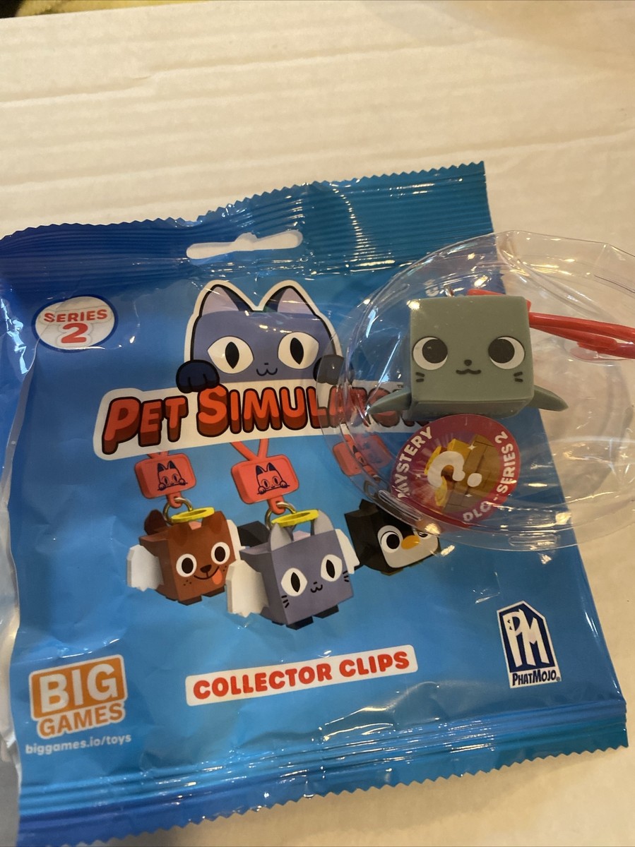 Pet Simulator X Series 2 Collector Clip Mystery Pack GREY SEAL