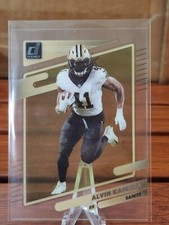 2022 Panini Donruss Clearly Football Alvin Kamara - New Orleans Saints - Base