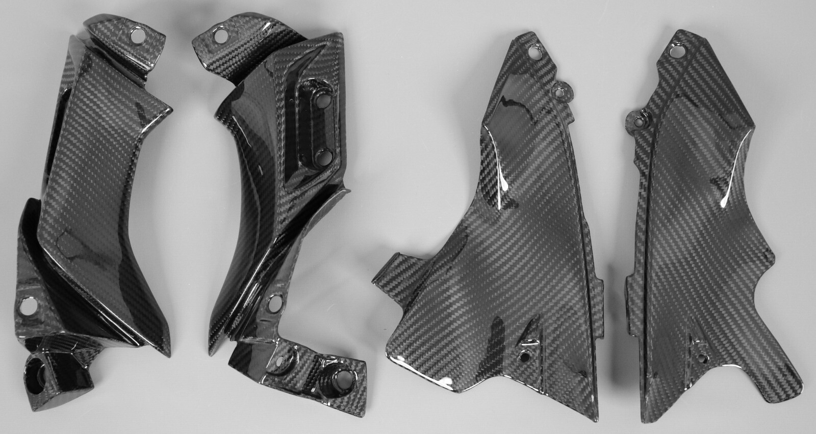 2004-2006 Yamaha R1 Air Duct Covers - 100% Carbon Fiber