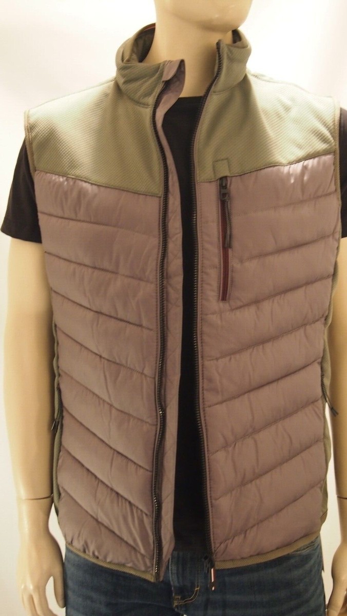 Tom Tailor Gesteppte Hybrid Weste Herren Weste Stepp Nr