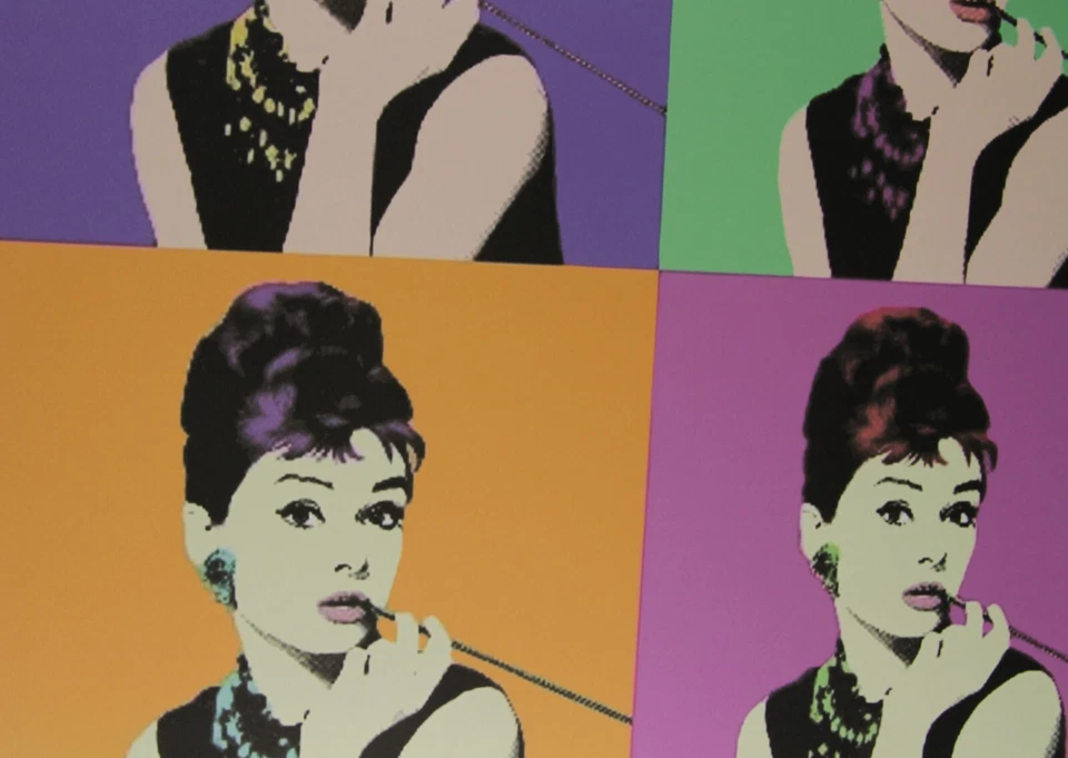 ANDY WARHOL * Audrey Hepburn * 57 x 38 cm * signed lithograph * limited # xx/100 - Bild 4 von 4