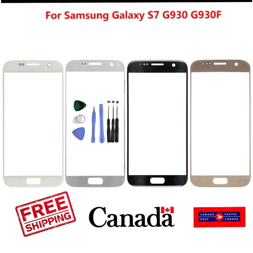 Front Screen Glass Replacement For Samsung Galaxy S5 S6 S7 edge with Adhesive - Image 4 of 4