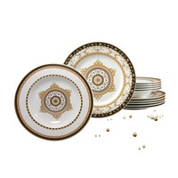 Creatable Majestosa Geschirrset Tafelservice Kombiservice 12 Tlg.Porzellan