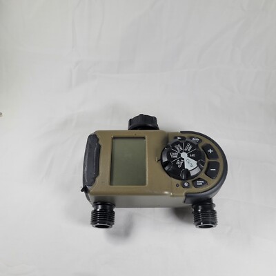 Orbit 2-Outlet Advanced Programmable Hose Faucet Timer Model 5644 Water Switch