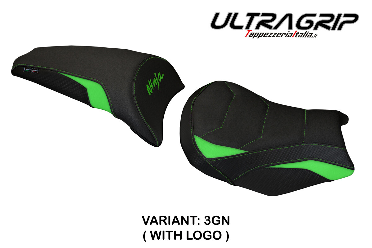 Kawasaki Ninja 650 Z650 2017-2025 2026 Seat Cover Tappezzeria Ultragrip Green