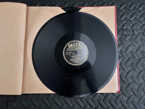 JOE COLLING AMERICAN LEGION Sousa Marches Volume One 4x10 78 ALBUM Decca A-537 - Picture 7 of 12