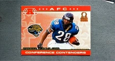 2000 Pacific Omega AFC Conference Contenders #10 Fred Taylor Jaguars