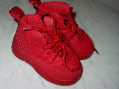 jordan 12 gym red toddler