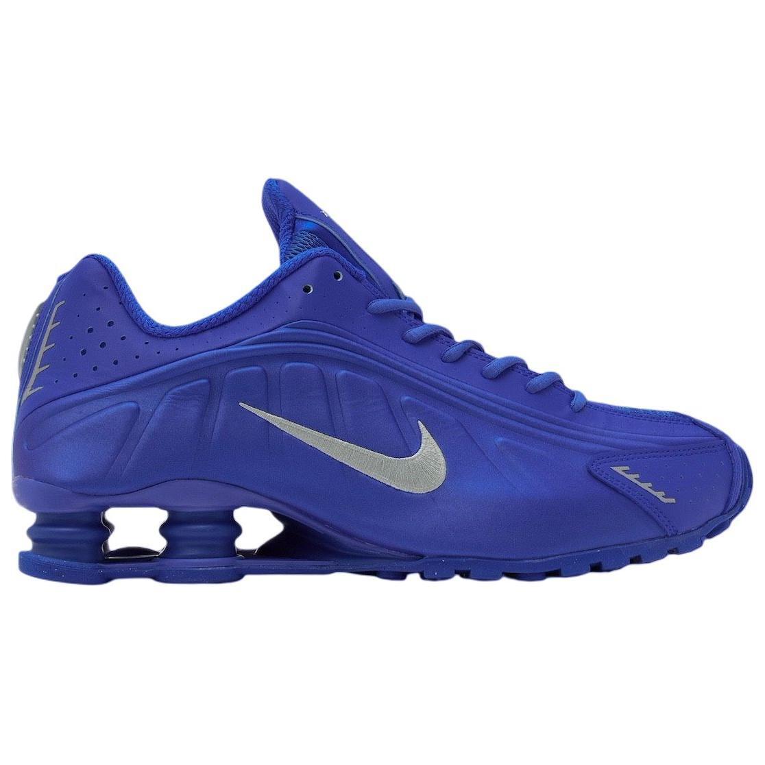 Nike Shox R4 Racer Blue Metallic Silver Women's HJ7303-445 | eBay