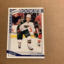 B99 2013/14 O Pee Chee Marquee Rookie #554 Charlie Coyle Minnesota wild