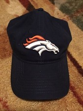 Denver Broncos NFL New Era 9Twenty Adjustable Hat Cap Blue Orange