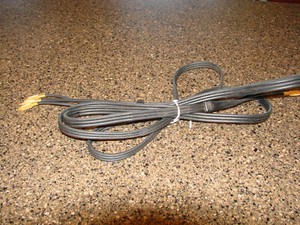 TRIPLE 12' INTERCONNECT CABLE AUDIO AUDIO VIDEO Unbranded but heavy duty 