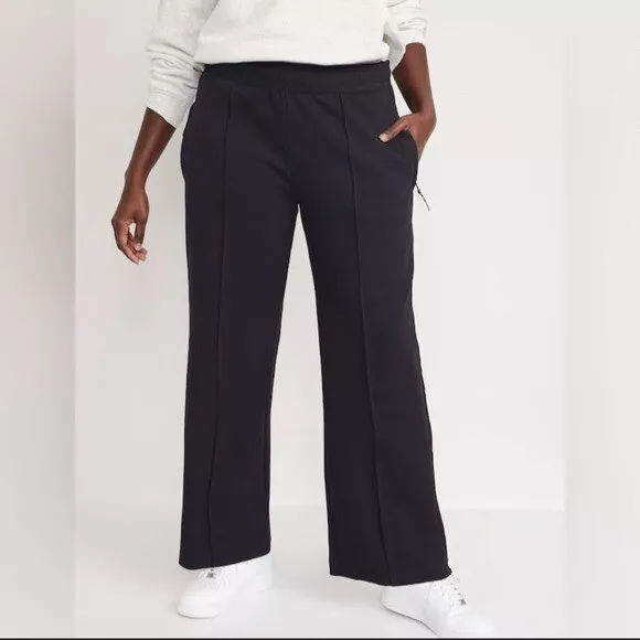 NWT Old Navy active dynamic fleece high rise wide Leg Pants