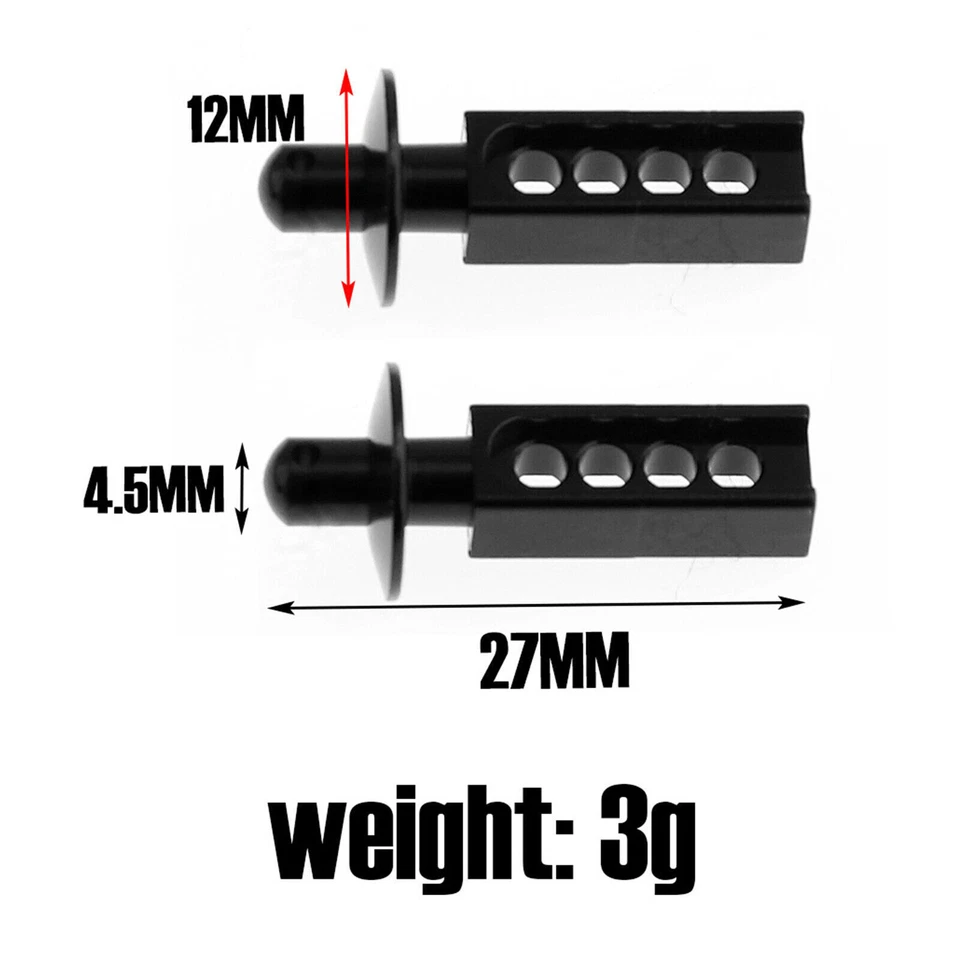 Front Shell Fixing Column Front Body Post for 1/16 MINI E-REVO MINI SLASH RC Car - Image 2 of 4