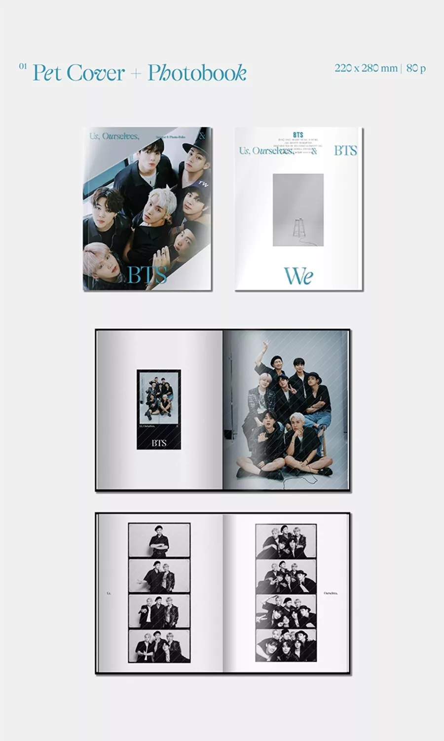 BTS SPECIAL 8 PHOTO-FOLIO US, OURSELVES AND BTS 'WE'/Photo BTS SPECIAL 8 PHOTO-FOLIO US, OURSELVES AND BTS 'WE'/Photo