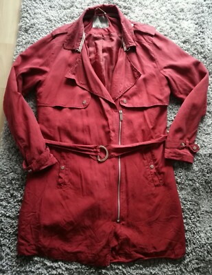 Trenchcoat von Vero Moda Größe L in Rostrot/Kaminrot