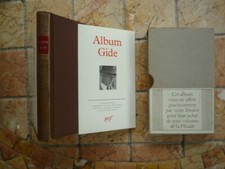 P CLERC F NADAU ALBUM GIDE 311 ILLUSTRATIONS ICONOGRAPHIE ED NRF LA PLEÏADE 1985