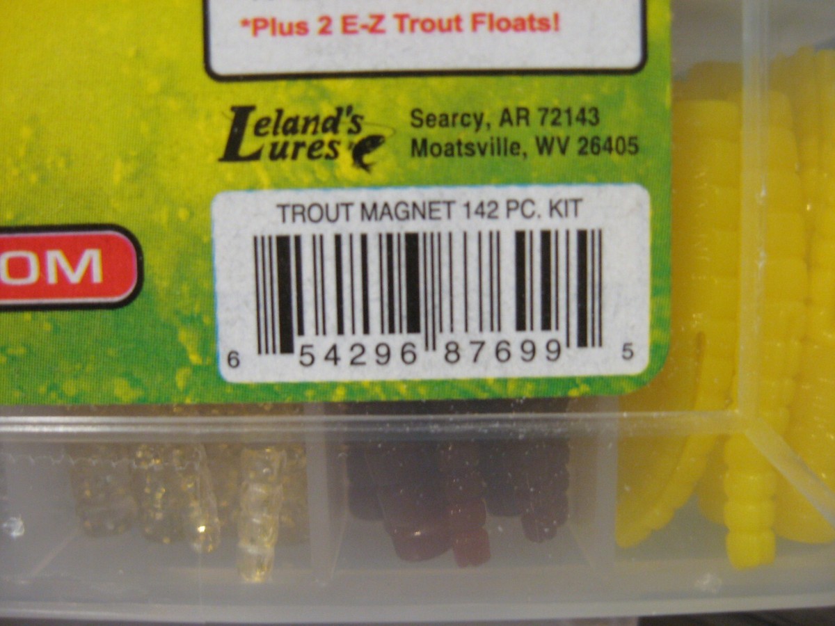 Kit Cacciatrote Leland's Lures 28 Pezzi &ndash; Esche Da Pesca In Plastica Per Maschera