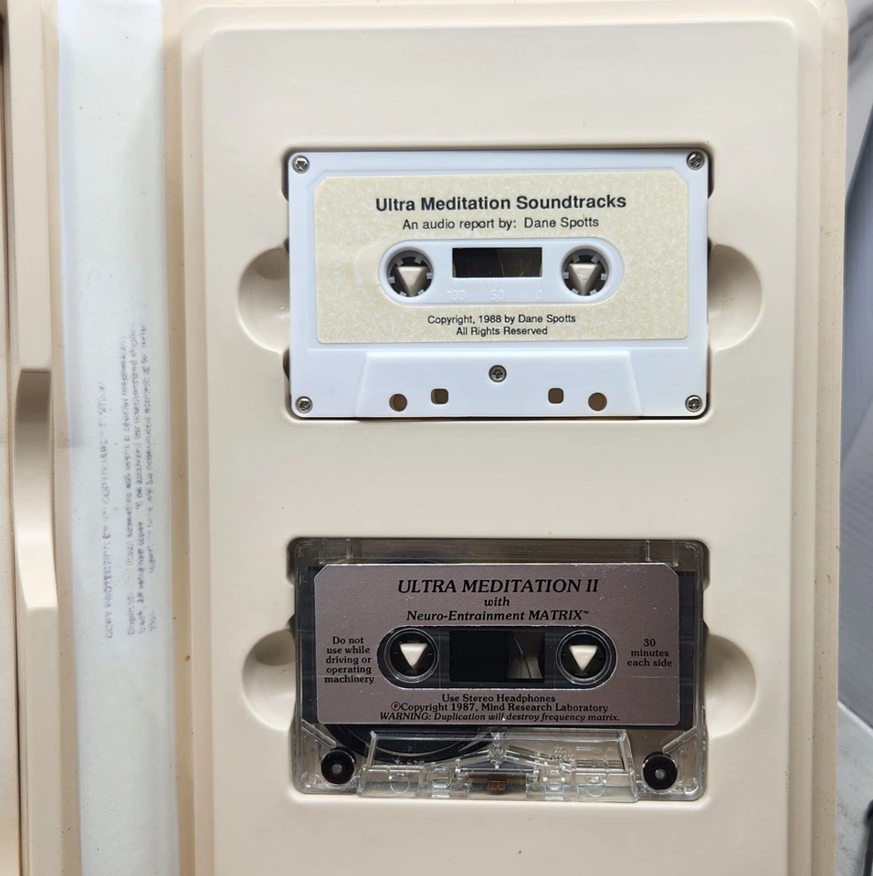 Ultra Meditation Zygon Two Powerful Meditation Cassette Neuro Ent Matrix Foto 2 de 4