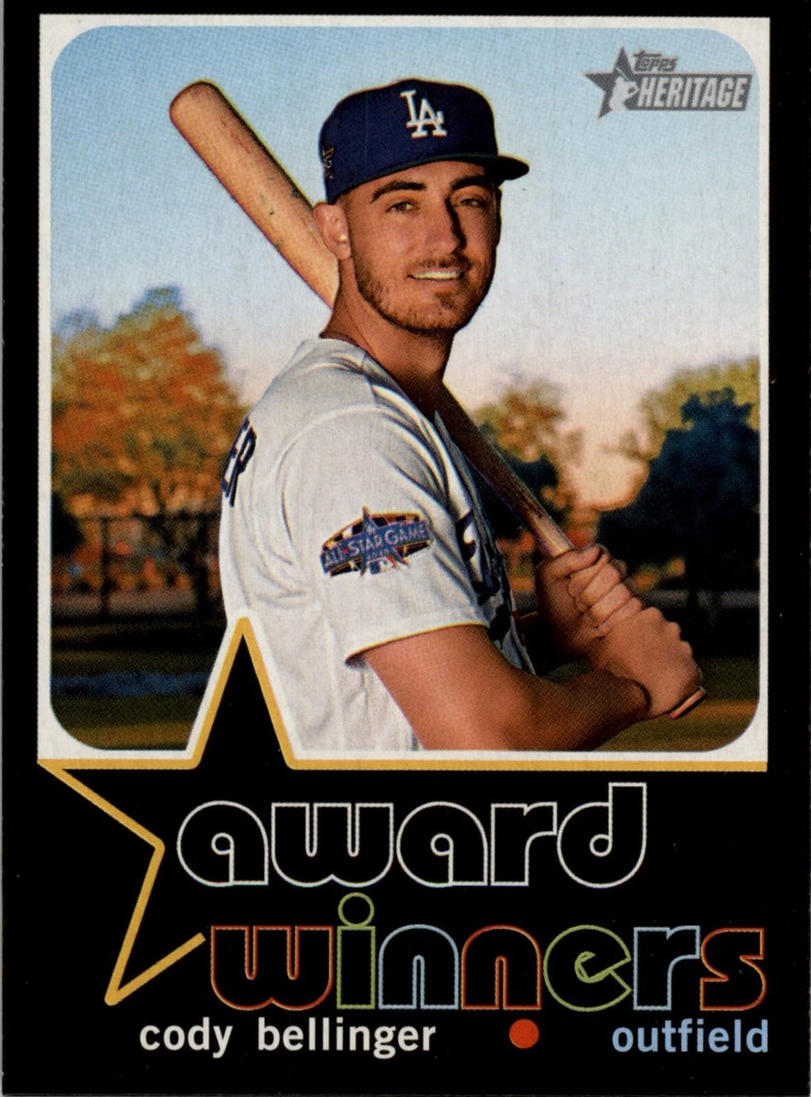 2020 Topps Heritage High Number CODY BELLINGER Award Winners